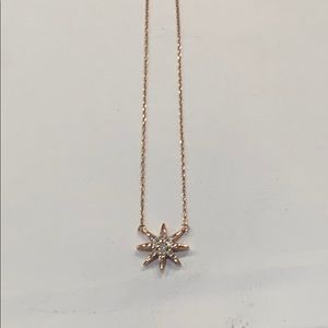 COPY - Adina Reyter Pave Starburst Necklace